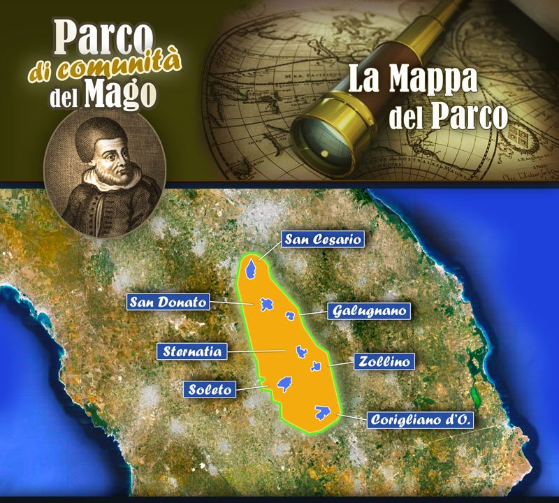 Mappa Parco del Mago