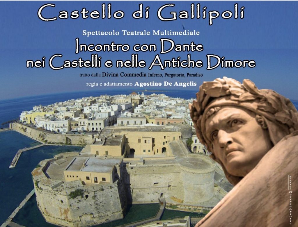 Omaggio a Dante Alighieri nel Castello di Gallipoli IL PENSIERO