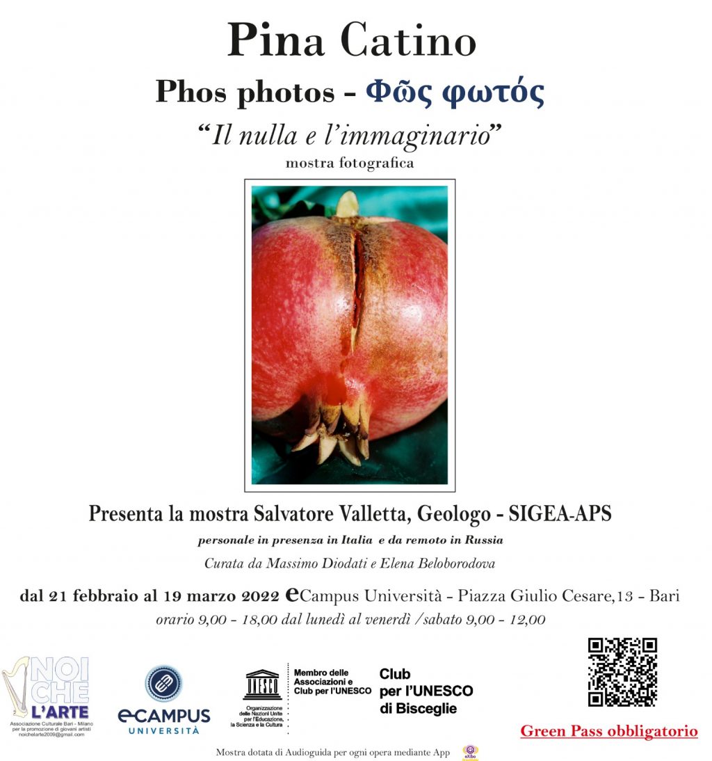 manifesto mostra Pina Catino