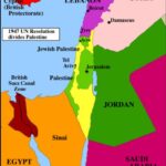 Mappa dela risoluzione dell'ONU del 1947.
