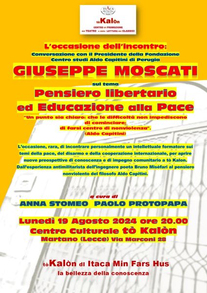 Evento 19 agosto Martano LE