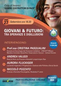 Volantino webinar Giovani e Futuro 27.09.24