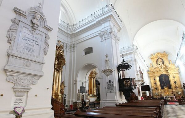 Chopin's dying wish was that his heart should be removed and entombed in his native Poland and following many twists in the tale Chopinís heart has remained at rest at Holy Cross Church in Warsaw until April 2014, when it was taken out so that officials could determine its condition. Amid huge secrecy the inspection happened over night, photographs were taken and hot wax was added to the jarís seal to prevent evaporation of the preserving alcohol before the relic was replaced. Officials have now announced plans for another inspection, 50 years from now, a reflection of the mystique the relic-like object holds over Poland.(AP Photo/Czarek Sokolowski)