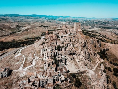 Craco città fantasma in Basilicata - Foto da Travelife