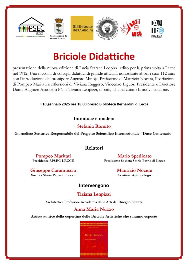 BRICIOLE didattiche -LOCANDINA