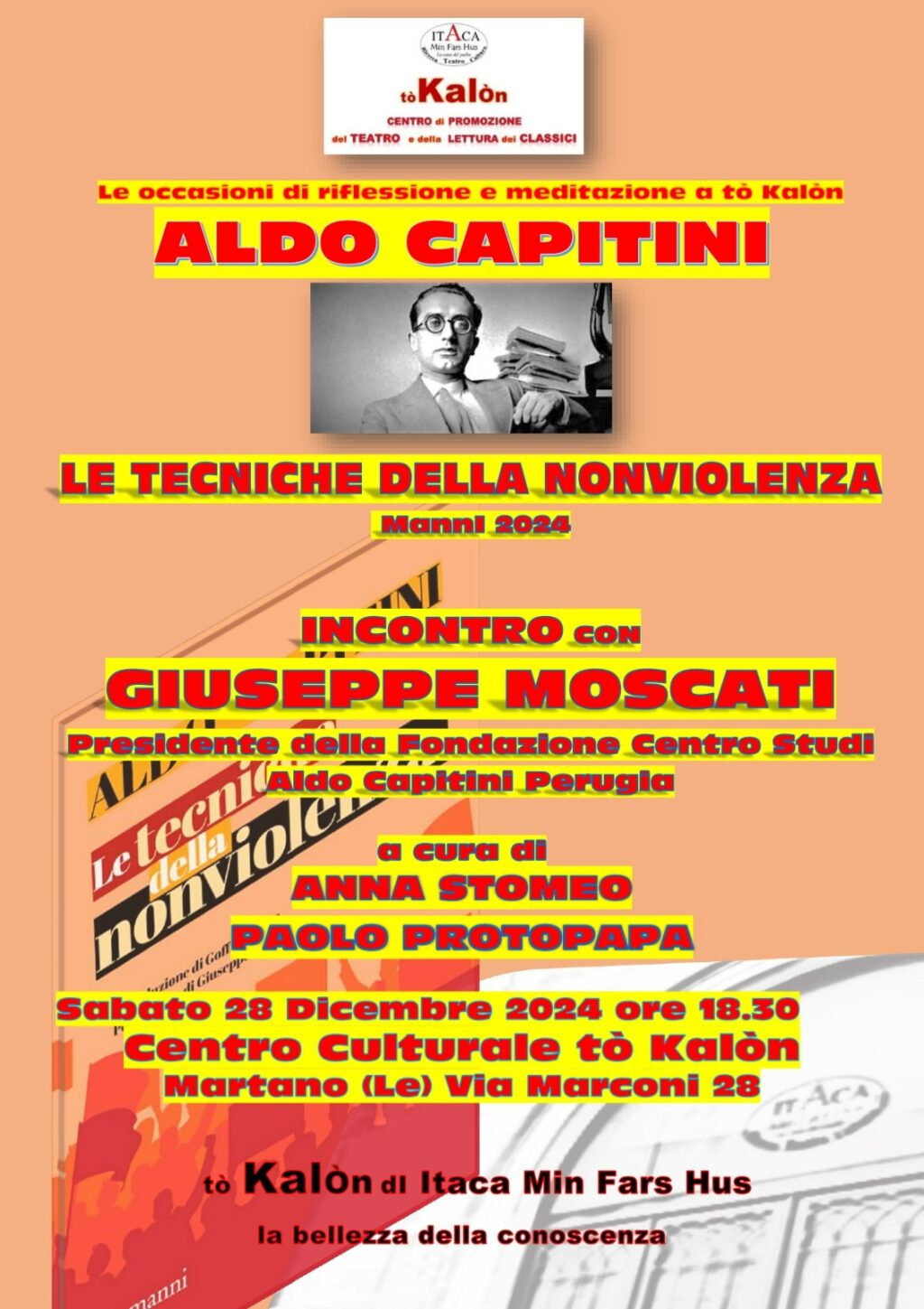 Giuseppe Moscati evento a to Kalòn